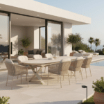 Albatros Organic Extendable Garden Dining Set | 8 - 10 Seaters