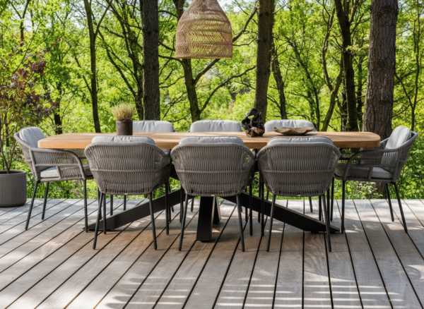 280cm Los Marcos Outdoor Dining Set | 8 Seater
