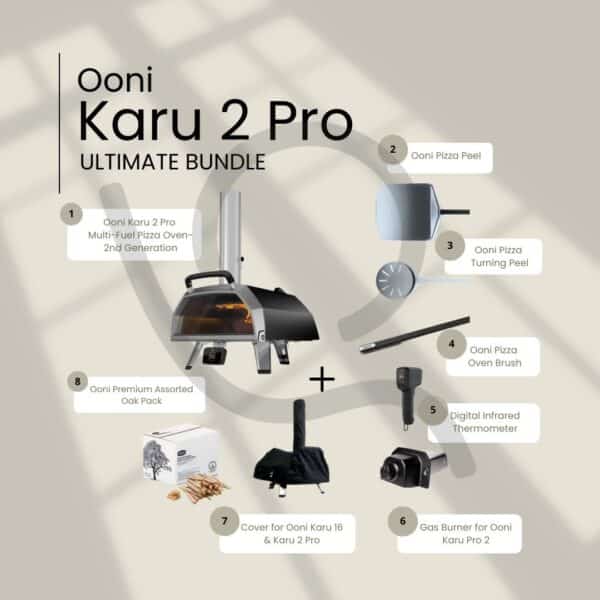 Ooni Karu 2 Pro Ultimate Bundle – Outdoor Pizza Oven