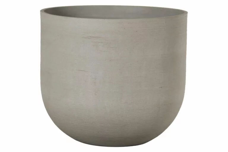 Anco Round Taupe Sand Sand-Fiber Pot for sale in Ireland at The Outdoor Scene