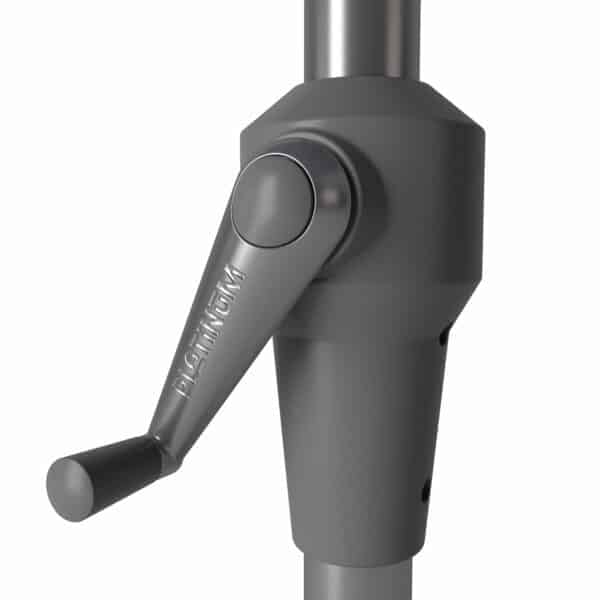 Riva 2.5m Round Parasol Olive Fabric- Anthracite Frame