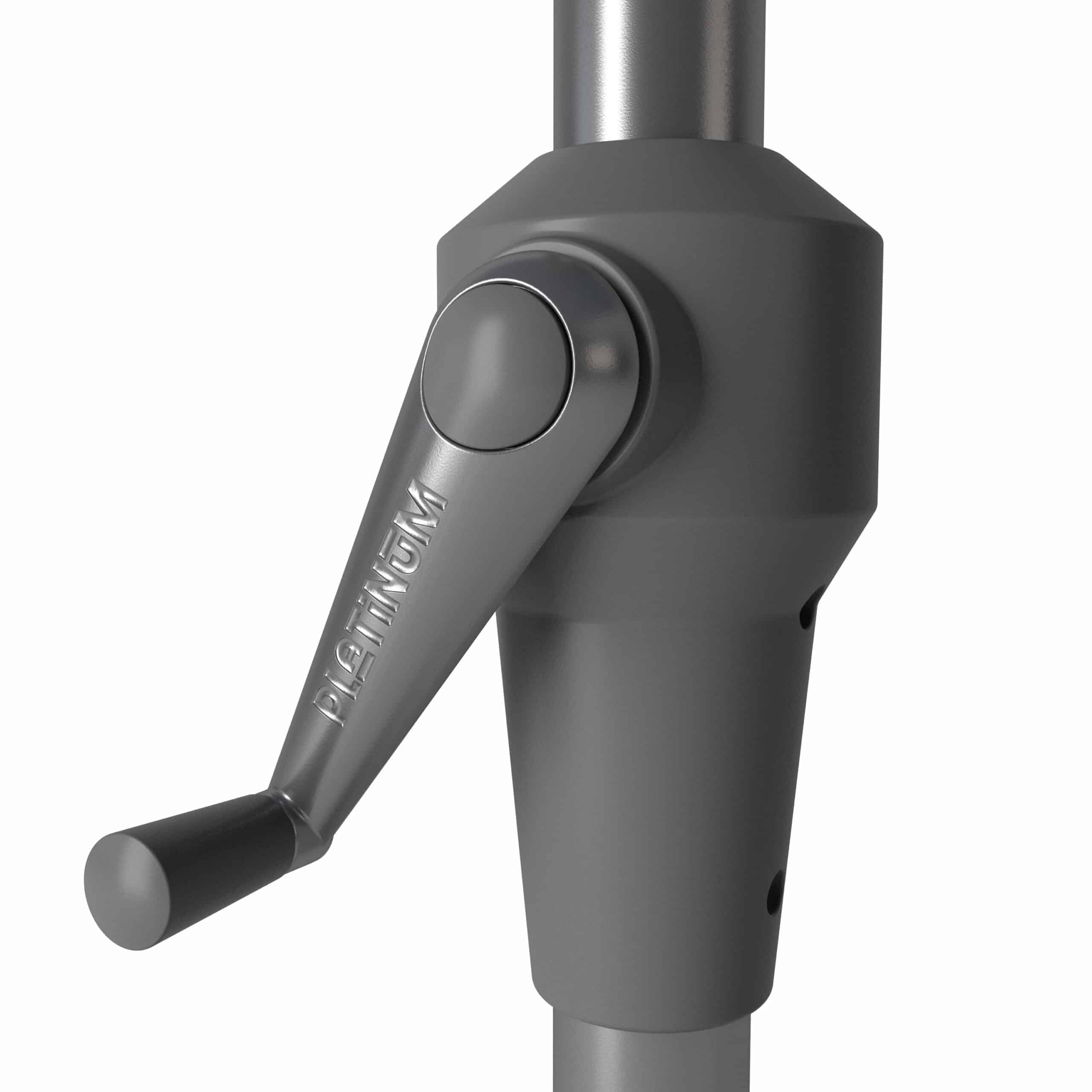 Riva 2.5m Round Parasol Olive Fabric- Anthracite Frame