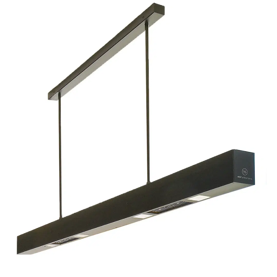 Heatsail Beem 290cm- Electric Outdoor Heater in Midnight color