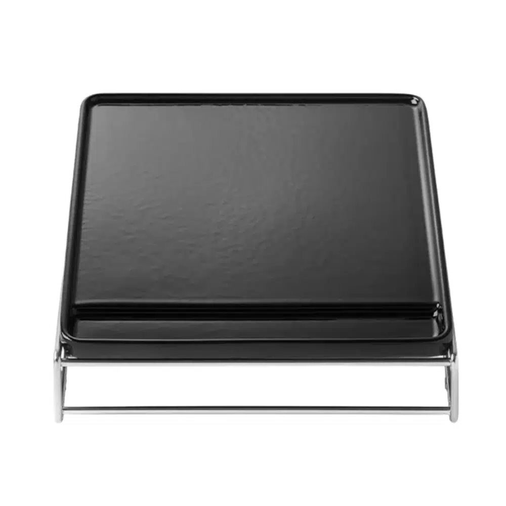 Napolean Porcelain enameled cast iron griddle small for sale available in Ireland at The Outdoor Scene