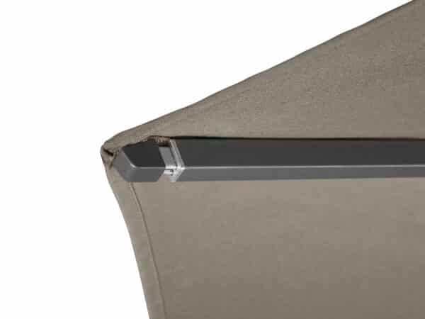 Riva 3m Round Parasol Olive – Platinum Sun & Shade