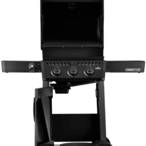 Napolean Freestyle 365 open lid and shelves