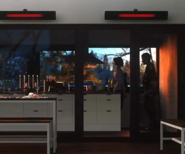 Heatscope pure plus electric heater for pergola Dublin