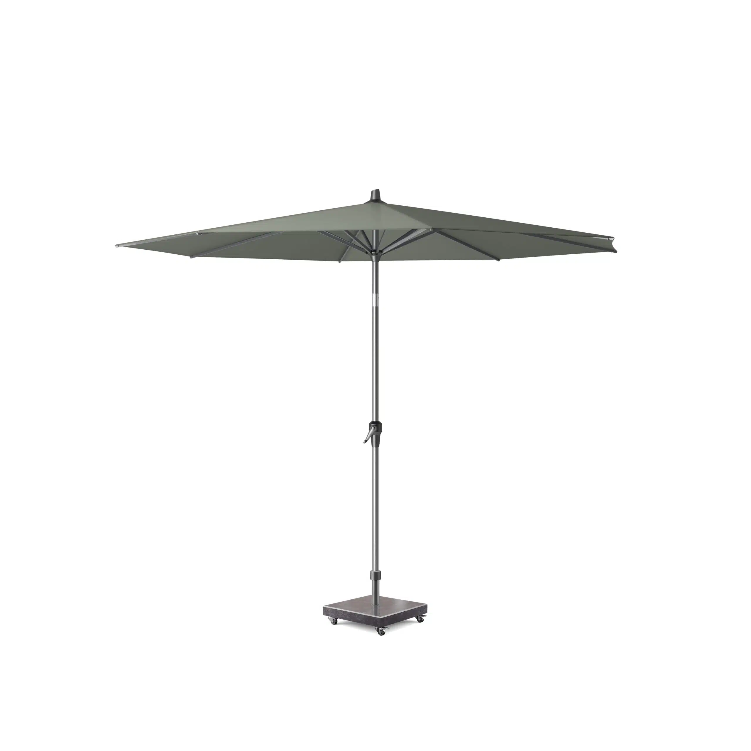 7100T Riva 2.5m Olive Parasol with with anthracite frame for sale in Ireland