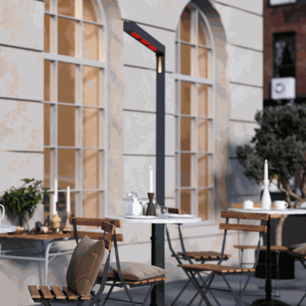 Heatsail Twig Outdoor Heater – Midnight