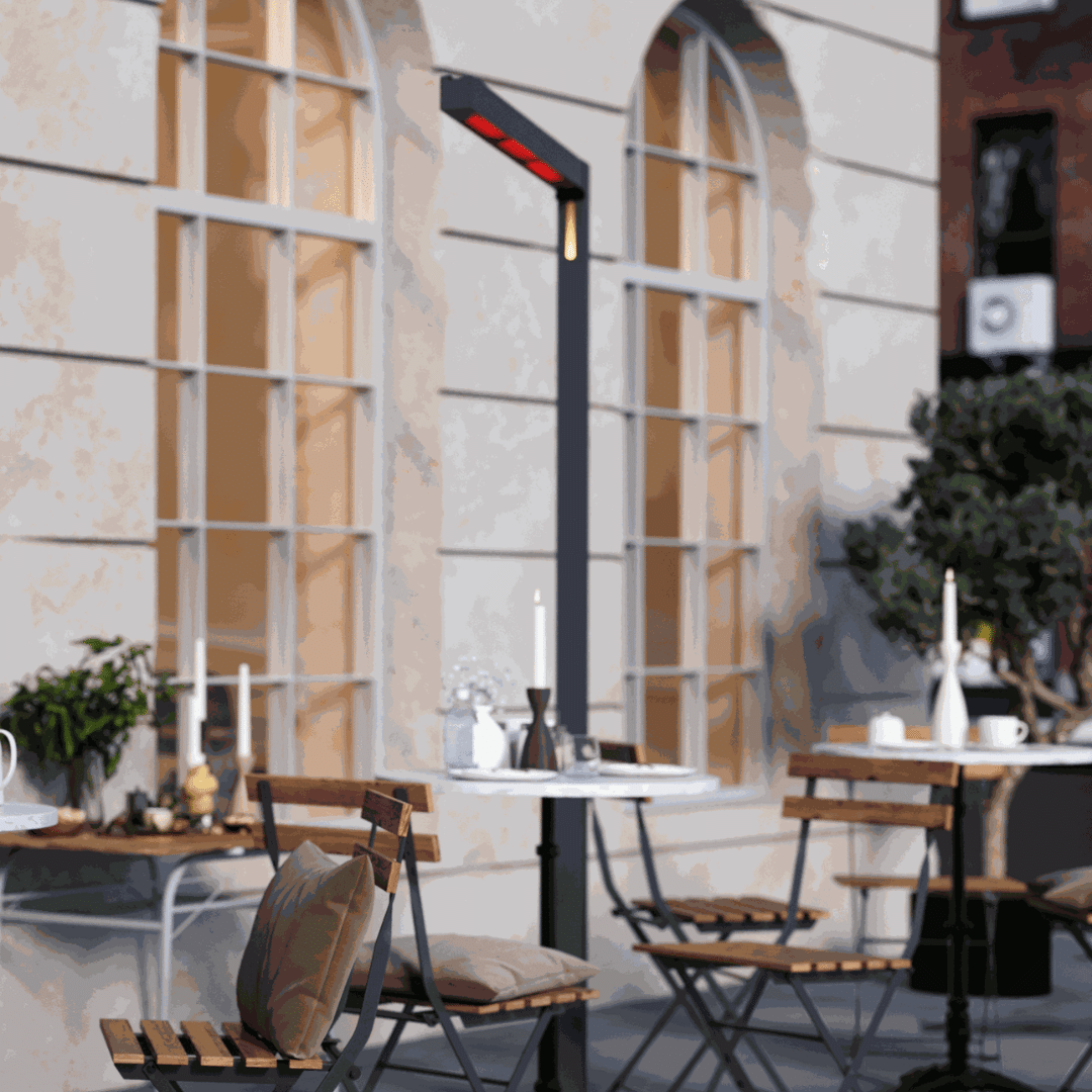 Heatsail Twig Outdoor Heater – Midnight