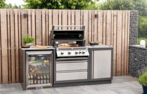 Napolean Prestige 500 RB built in BBQ