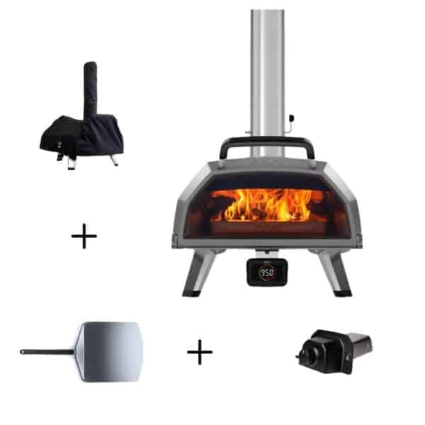 Ooni Karu 2 Pro Essentials Bundle Outdoor Pizza Oven