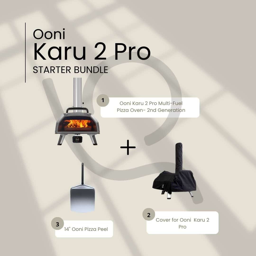 Ooni Karu 2 Pro Starters Bundle – Outdoor Pizza Oven