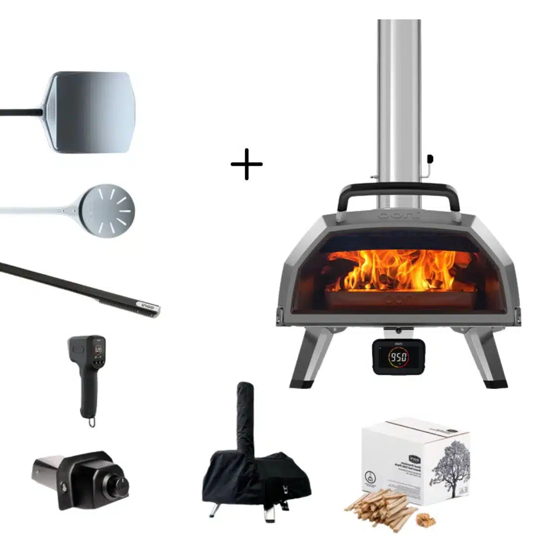 Bring home the ultimate Karu 2 Pro pizza bundle and master the art of making pizza in your garden