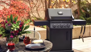 Napolean Rouge 525 propane gas BBQ available a The Outdoor Scene