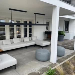 Heatsail Beem 290cm- Midnight Outdoor electric heater available in Ireland at The Outdoor Scene