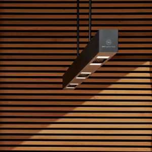 Heatsail Beem 290cm- Midnight Outdoor electric heater available in Ireland