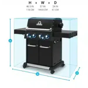 Broil King Baron gas bbq for sale from the outdoor scene in Dublin. Latest BBQ from in your nearest garden center The Outdoor Scene