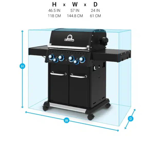 Broil King Baron 490 IRX Shadow Gas BBQ