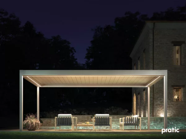 Main Pergola in Ireland- Brera S for sale from The Outdoor Scene. Retractable roof on Best price