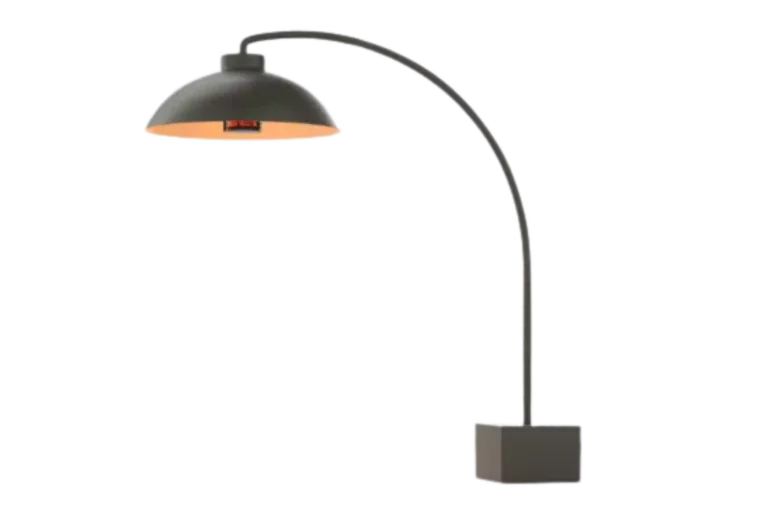 Heatsail DOME FS outdoor heater in midnight colour on sale at The Outdoor Scene