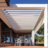 Wall Mounted Pratic Opera Rotate-able blade Fit to Measure Pergola for sale from The Outdoor Scene in Dublin, Ireland