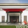 Kubata Awning from Weinor for sale in Ireland. Talk to The Outdoor Scene Experts for a perfect fit to measure garden shade