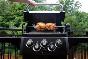 Broilking Royal 390 shadow gas bbq rotisserie