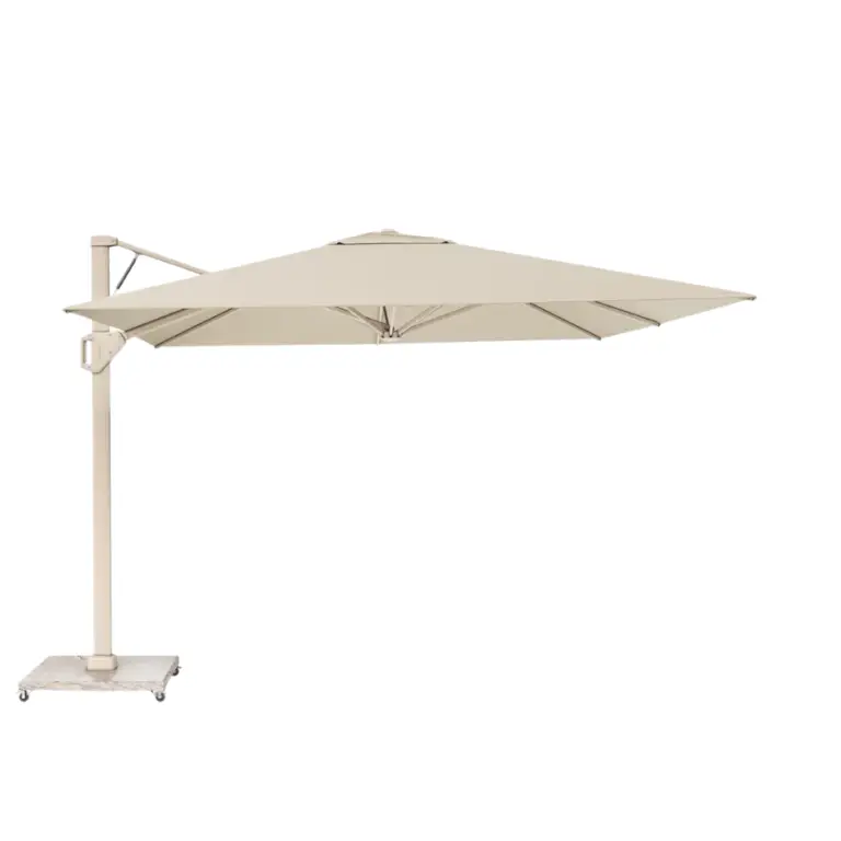 Platinum Challenger T2 Garden Parasol Sandstone & champaign free arm parasol for sale in dublin