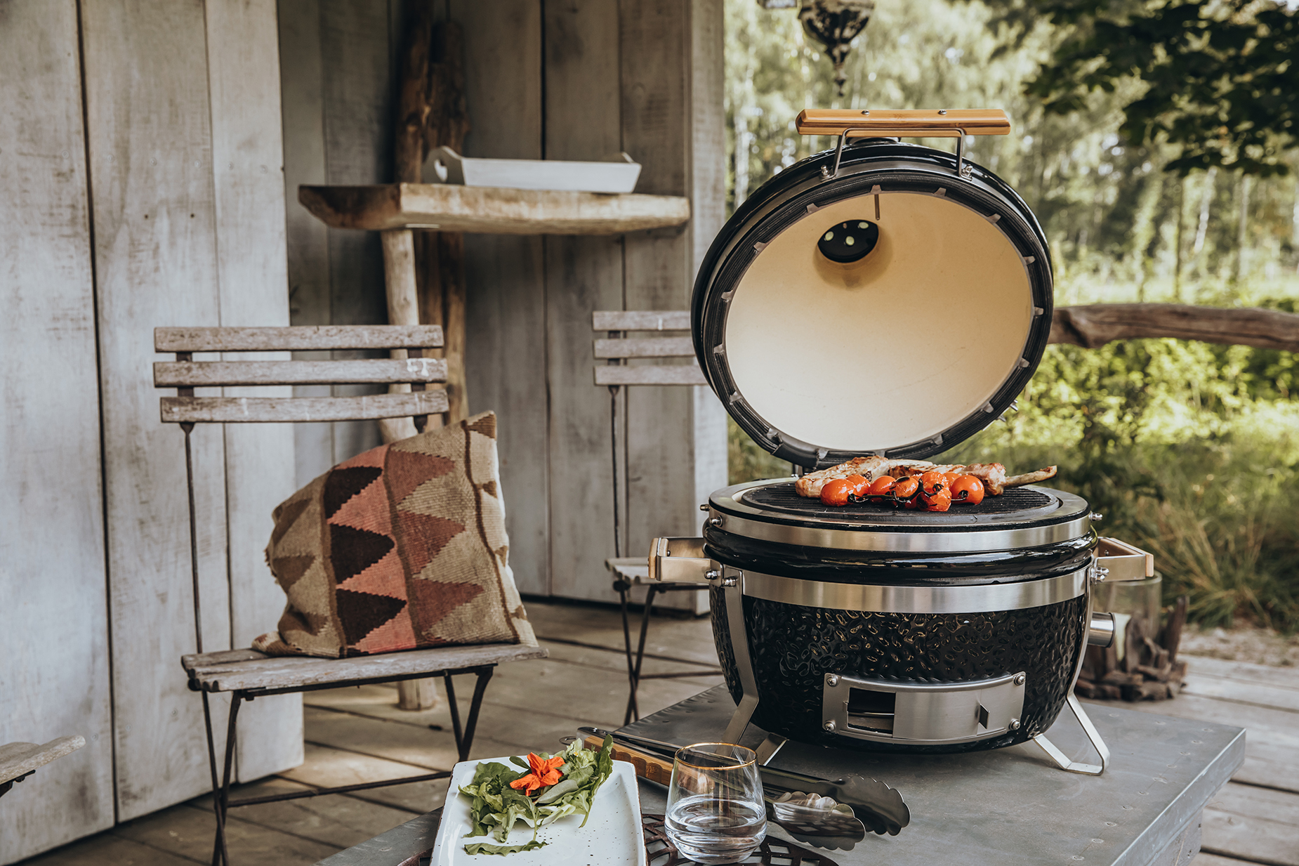 Monolith Kamado Charcoal BBQ Grill for sale in Ireland - German Engineered Ceramic Grill