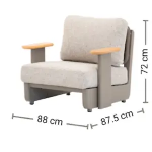 Lounge Chair Dimensions ( W x D x H )