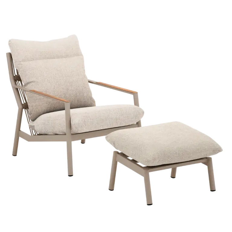 Palmas Lounge Rocking Chair with footrest for sale in Ireland from The Outdoor Scene, Dublin 14.