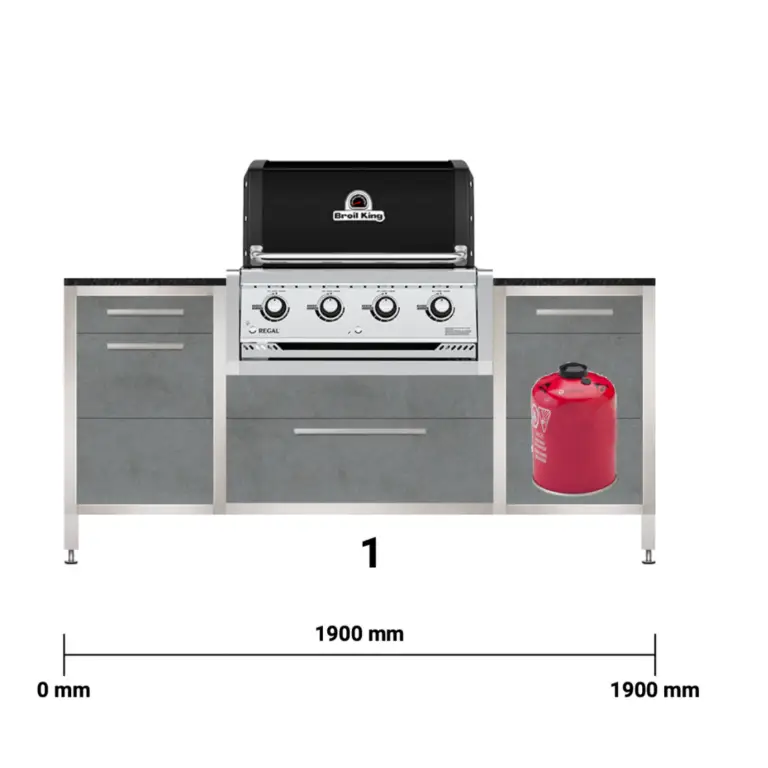 Burnout Smoke Sirius Kitchen Starter dimension