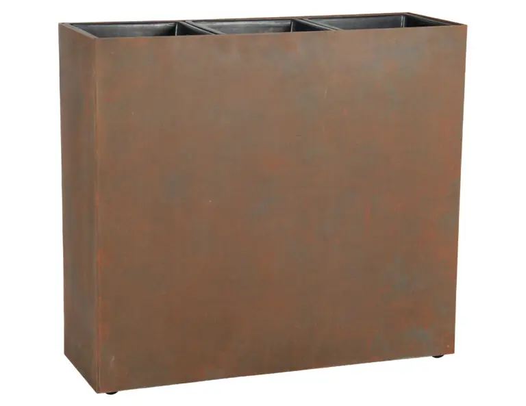 Bristol Rectangular Grey Rustic Cement Fiber Pot for sale in Ireland