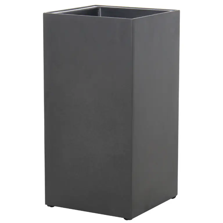 Belem Grey Smooth medium Cement Fiber pot for sale in Ireland