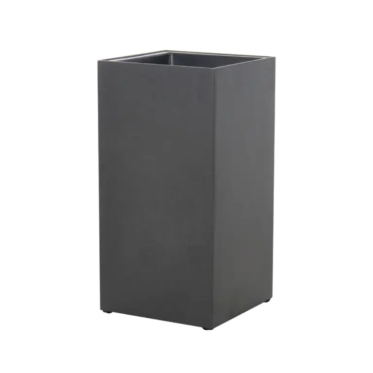 Belem Grey Smooth small Cement Fiber pot for sale in Ireland