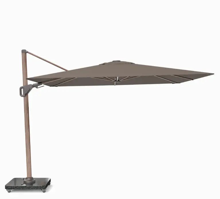 Nexus T2 Premium Parasol Havana Fabric & Mocha Frame for sale from The Outdoor Scene, Dublin