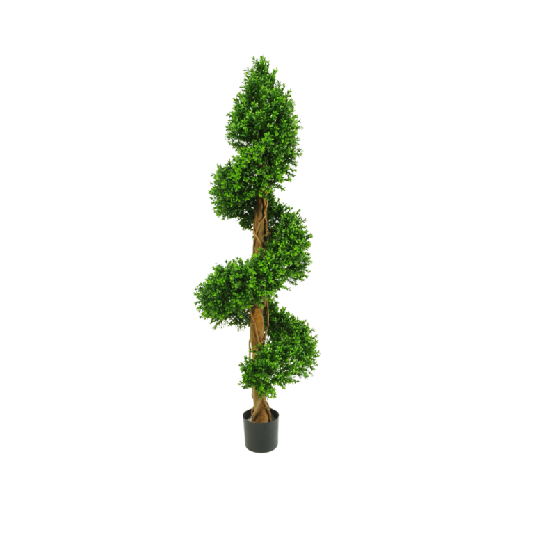 4ft Plastic Boxwood Spiral Tree for sale in Ireland