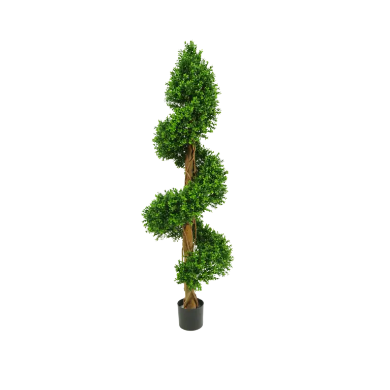 4ft Plastic Boxwood Spiral Tree for sale in Ireland
