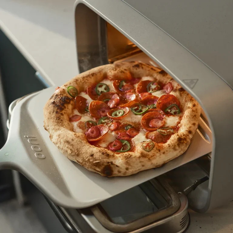 Cook delicious pizza on Ooni pizza oven. Buy now from The Outdoor Scene