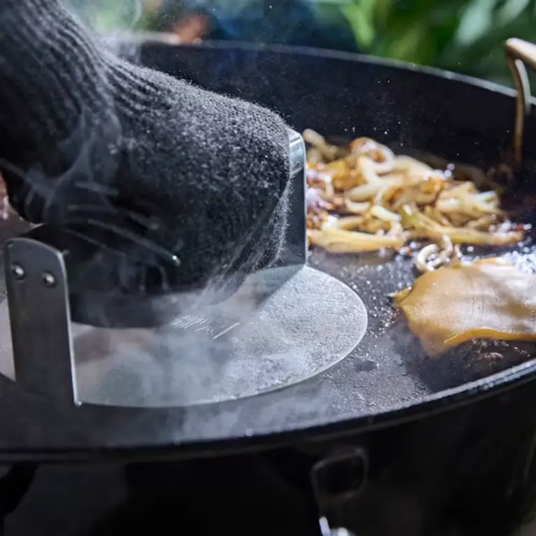 Weber Griddle Smashed Burger Press patty making