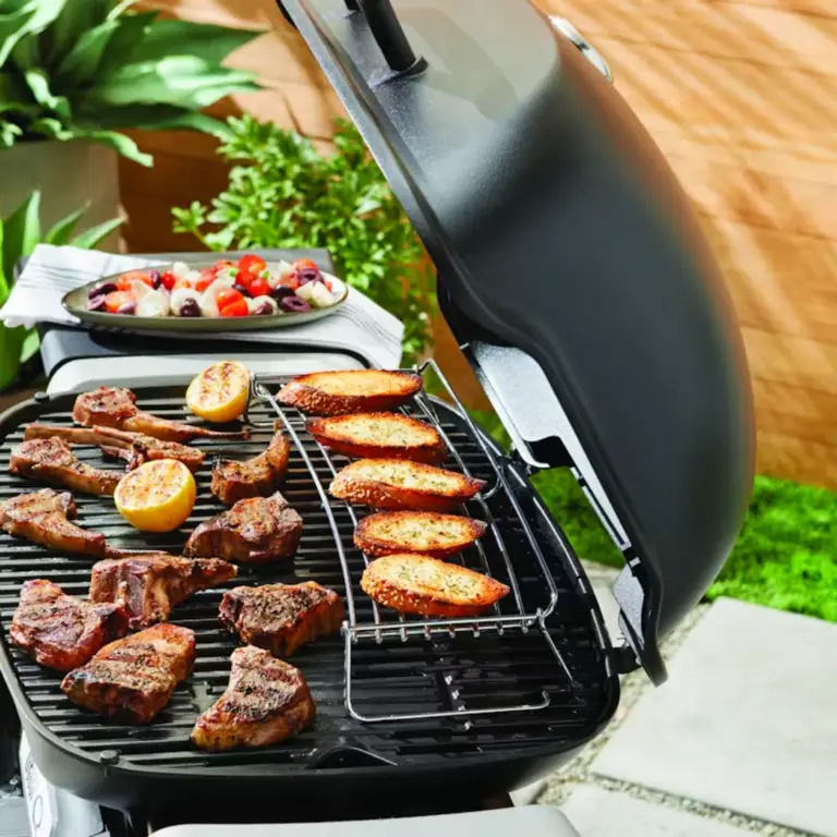 Weber warming rack cooking