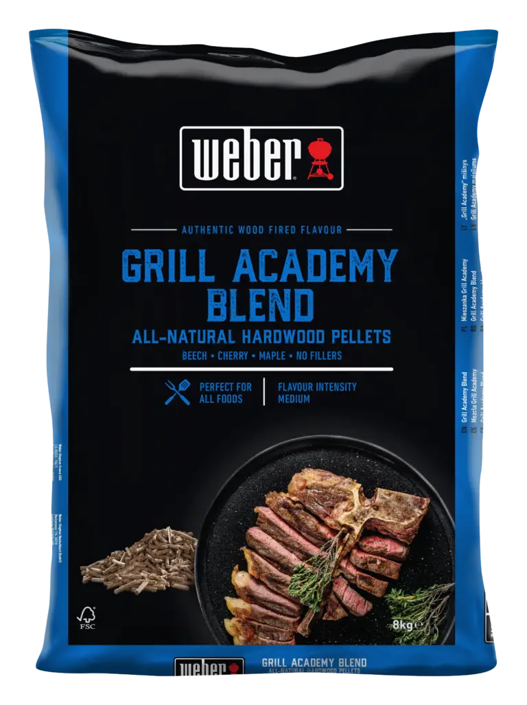 Weber Grill Academy Blend all natural hardwood pellet