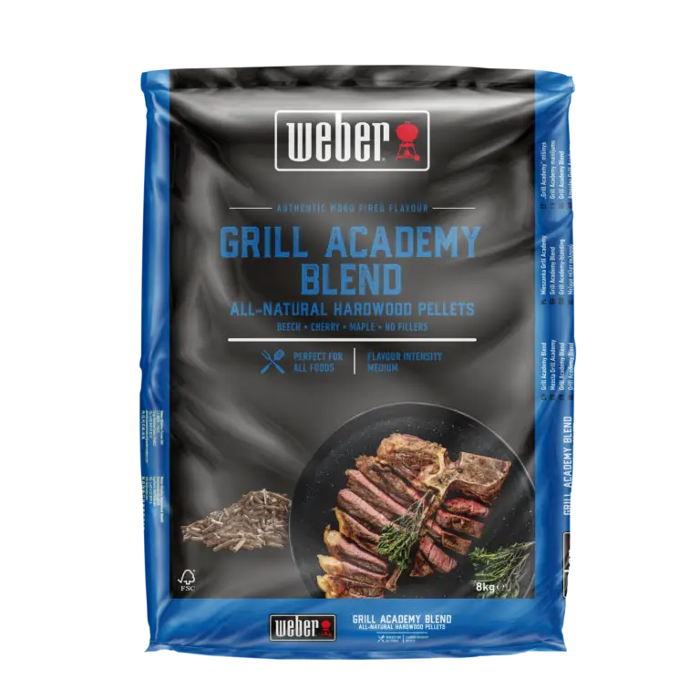 Weber Grill Academy Blend All-Natural Hardwood Pellets - Weber Barbecue Accessories Ireland