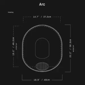 External Oven Dimensions (W x D x H)