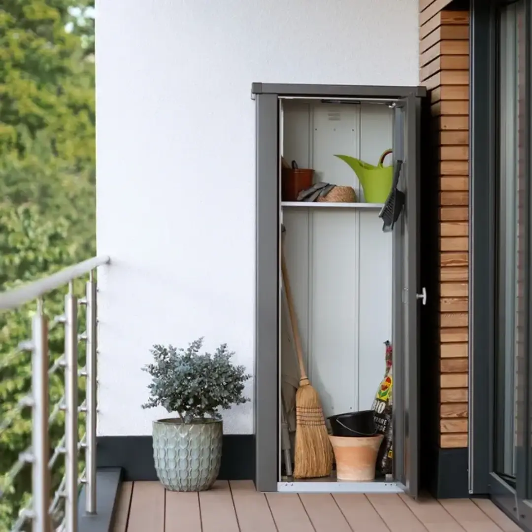 Biohort Julia Patio Locker compact rainproof garden storage cabinet