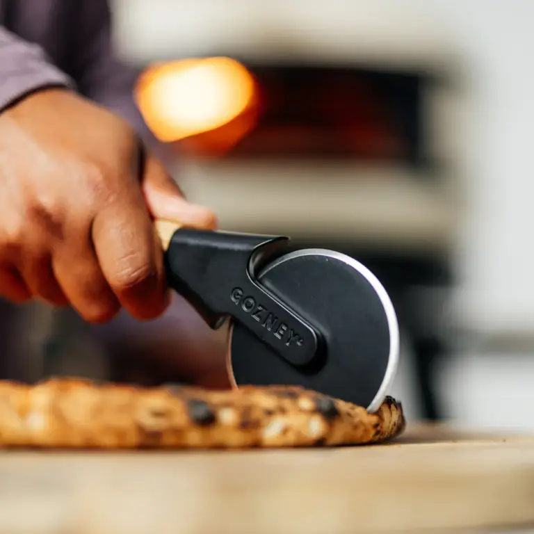 Gozney Pizza Cutter lifestyle image