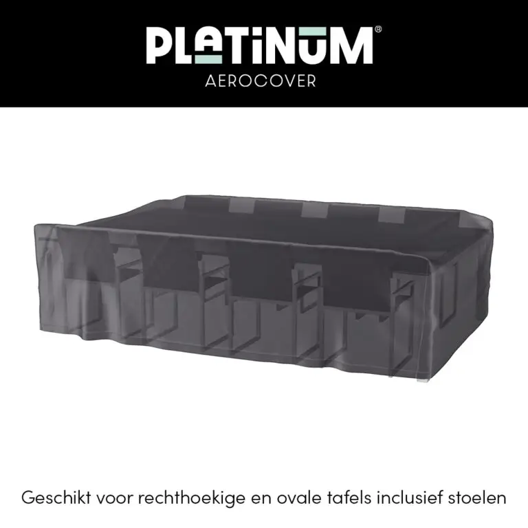 Garden set cover for sale 340cm x 190 cm. All weather garden furniture protection