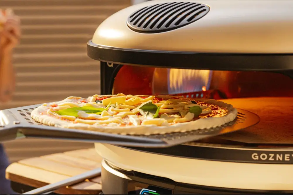 Pizza cooked on Gozney Arc
