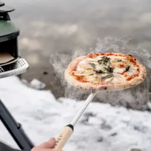 Gozney Venture Turning Peel for outdoor pizza ovens and live-fire cooking